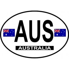 Australia Country Origin Decal - Non-Reflective 