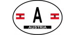 Austria Country Origin Decal - Non-Reflective