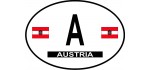 Austria Country Origin Decal - Non-Reflective