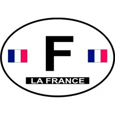 France Country Origin Decal - Non-Reflective