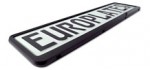 Europlate Frame - Black