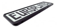 Europlate Frame - Black