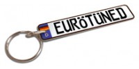 Custom Europlate Key Tag